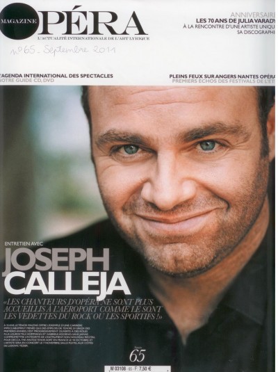 Opera Magazine septembre 2011
